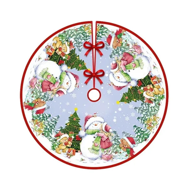 35.5" Christmas Tree Skirt Decorations
