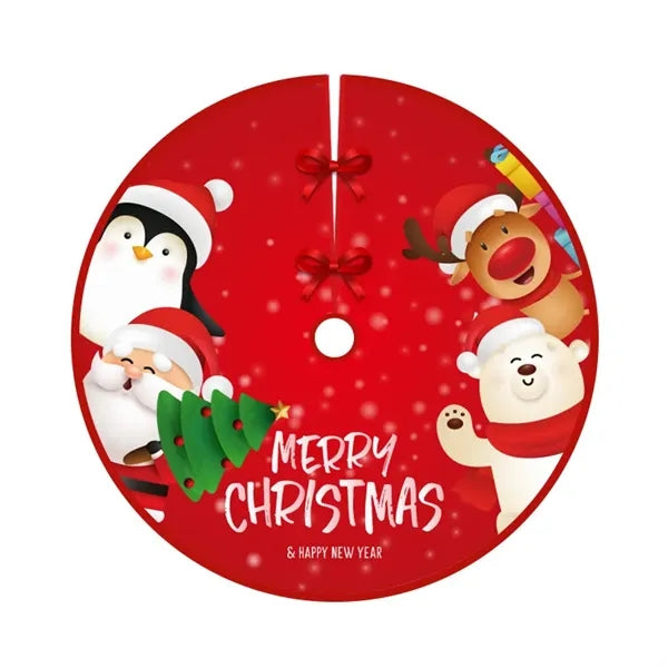 35.5" Christmas Tree Skirt Decorations