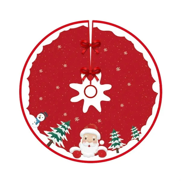 35.5" Christmas Tree Skirt Decorations