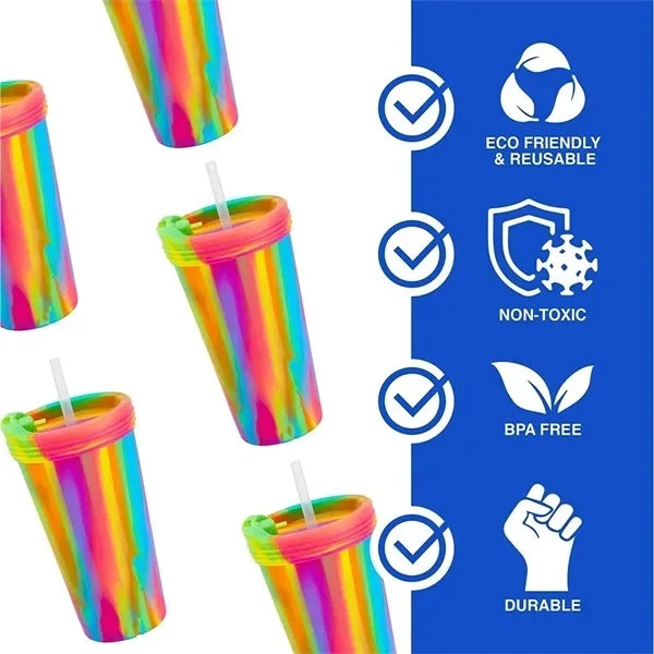 16oz Colorful Silicone Pint Cup