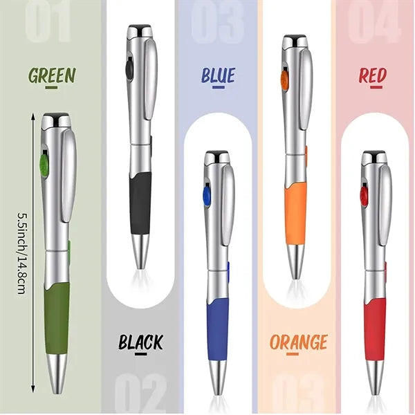 LED Light Up Ballpoint Pen