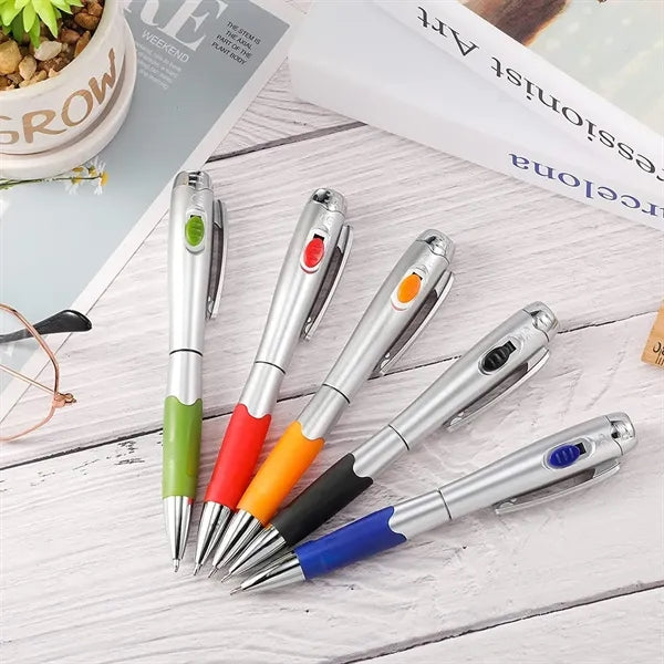 LED Light Up Ballpoint Pen