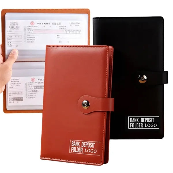 Bank Deposit Folder
