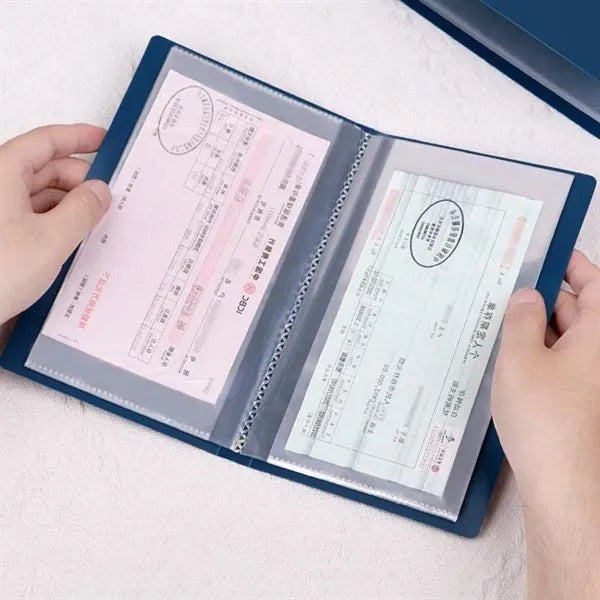 Bank Deposit Folder
