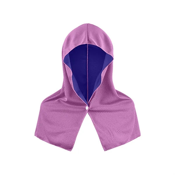 Pullover Cooling Towel With Buttons