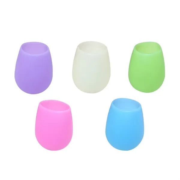 12 oz Silicone Wine Glasses