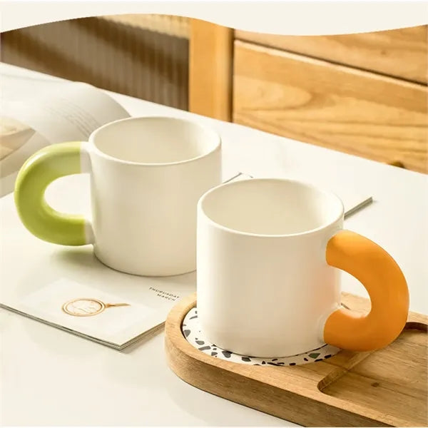 Ceramic Mug Porcelain Coffee Cups With Handle