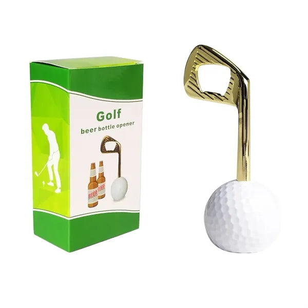 Golf Shaped Corkscrew Bottle Opener