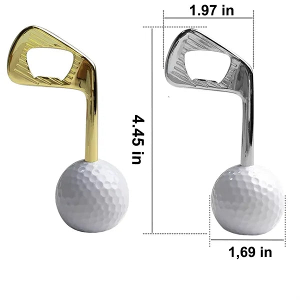 Golf Shaped Corkscrew Bottle Opener
