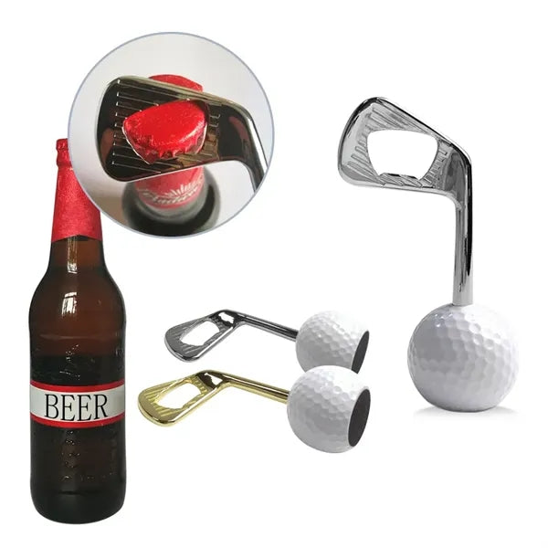 Golf Shaped Corkscrew Bottle Opener