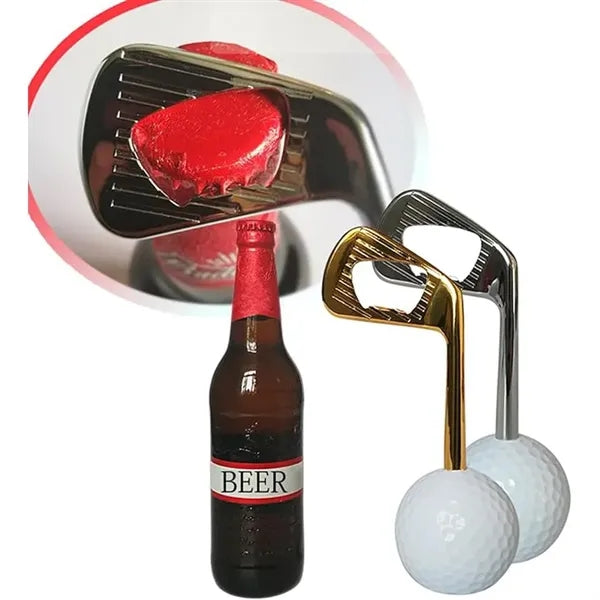 Golf Shaped Corkscrew Bottle Opener