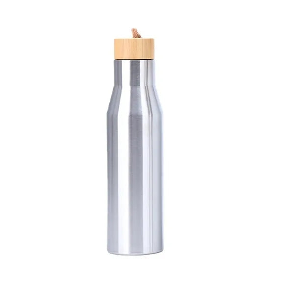 Two-tone 16 oz. Insulation Stemless Tumbler with Bamboo Lid