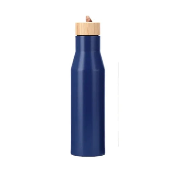 Two-tone 16 oz. Insulation Stemless Tumbler with Bamboo Lid