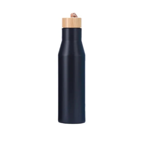 Two-tone 16 oz. Insulation Stemless Tumbler with Bamboo Lid