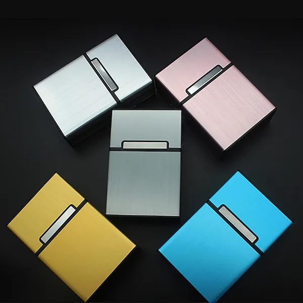 Magnetic 20-Capacity Cigarette Case