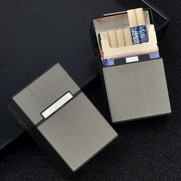 Magnetic 20-Capacity Cigarette Case