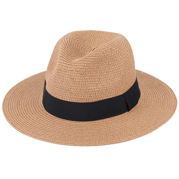 Wide Brim Panama Straw Hat