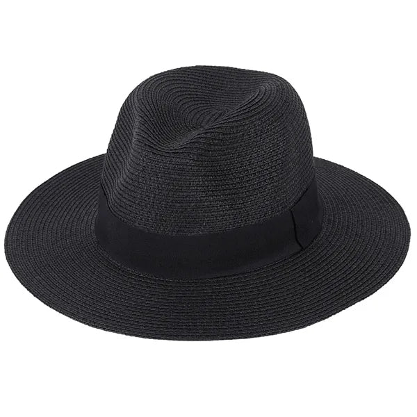 Wide Brim Panama Straw Hat