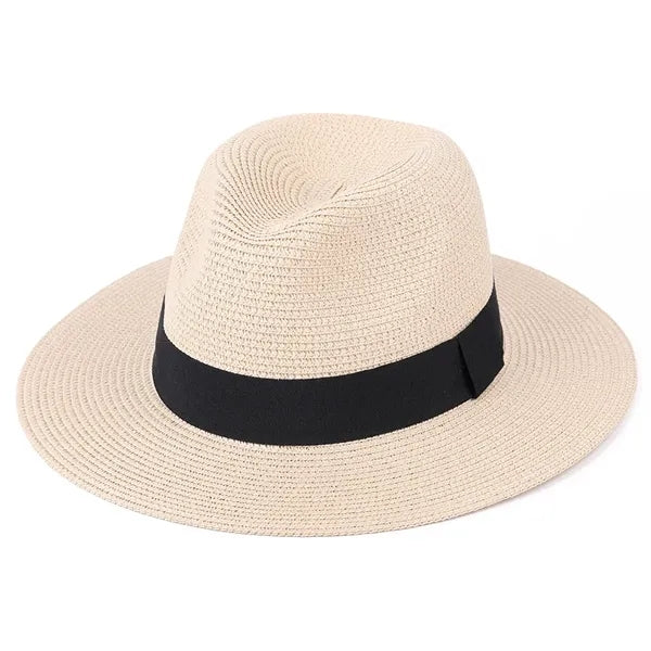 Wide Brim Panama Straw Hat