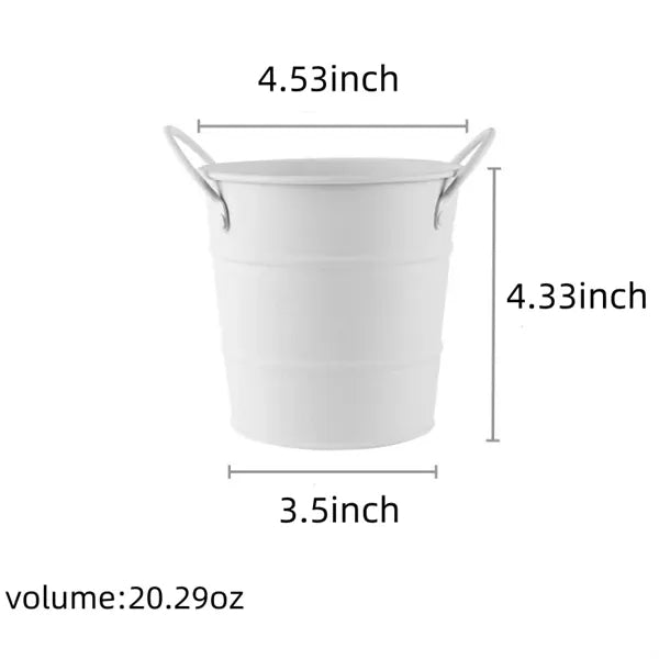 Metal Ice Bucket With Handles