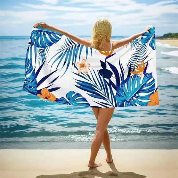 Polyester beach towel