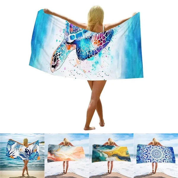 Polyester beach towel