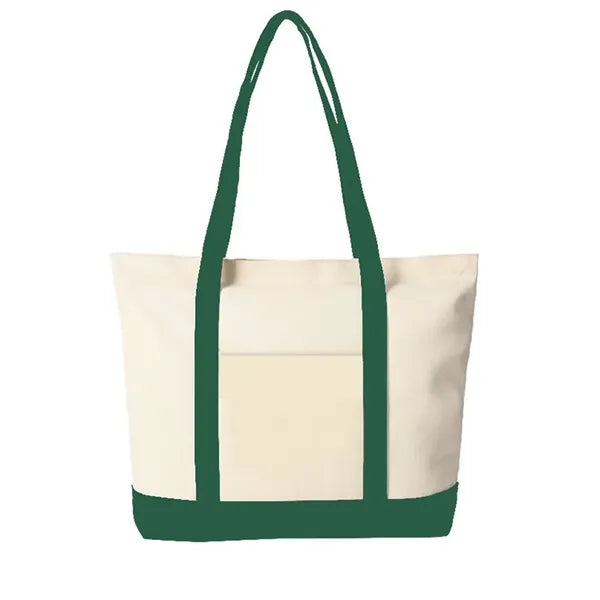 Cotton Canvas Boat Tote