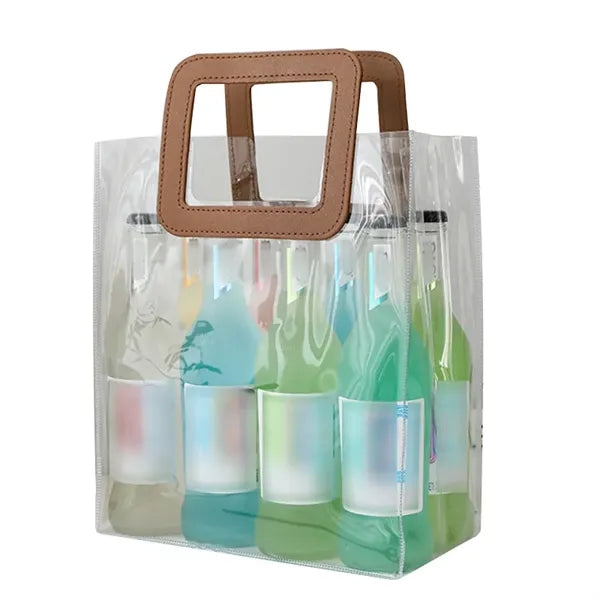 Clear Gift Bag With Handle