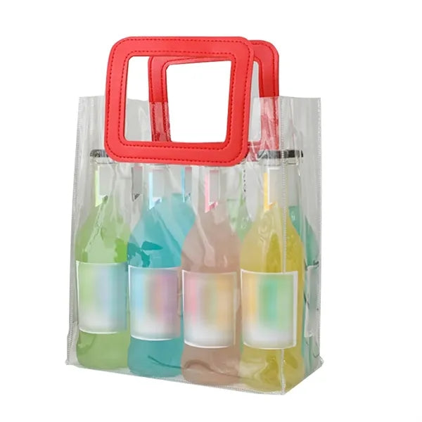 Clear Gift Bag With Handle