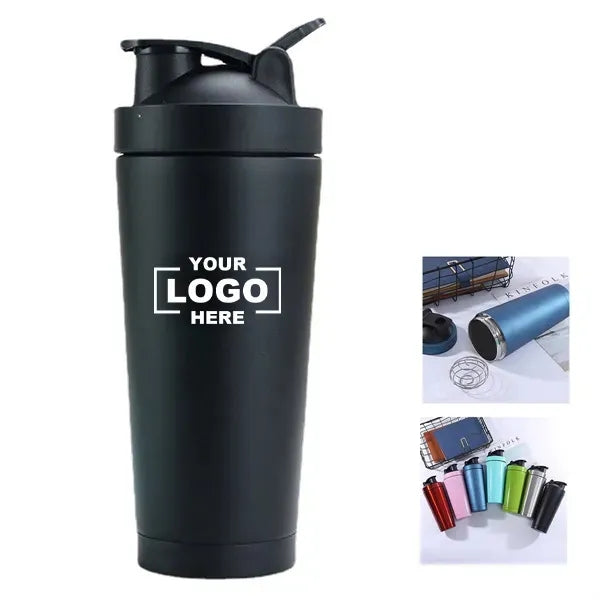 Insulated Stainless Steel Sports Shaker Bottle