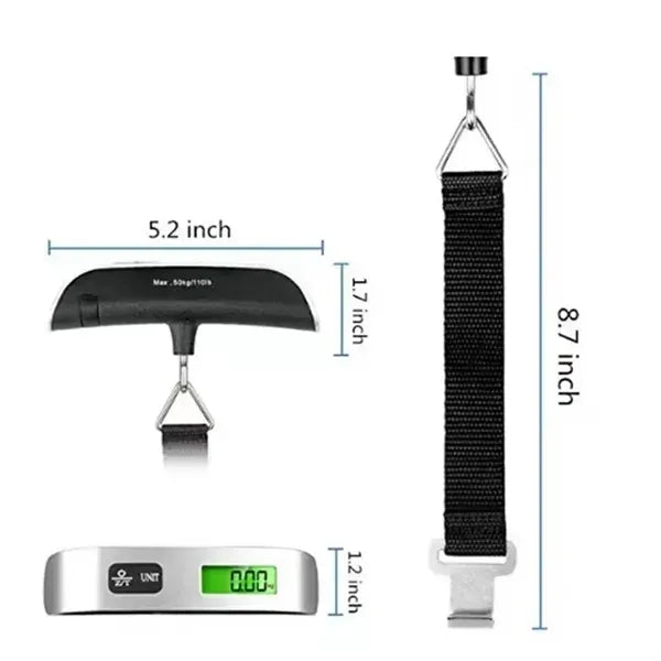 Portable Luggage Digital Weight Scale - Accurate & Compact