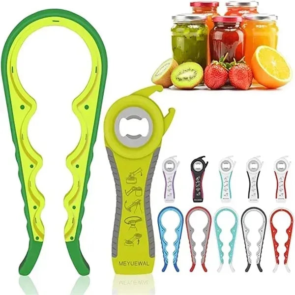 5-in-1 Multi-Function Can Opener - Versatile & Compact