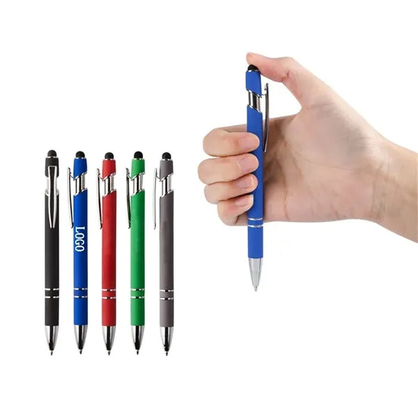 Metal Pen With Stylus