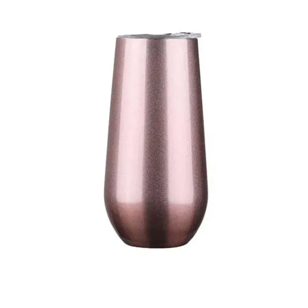 6oz Eggshell Stainless Steel Vacuum Flask