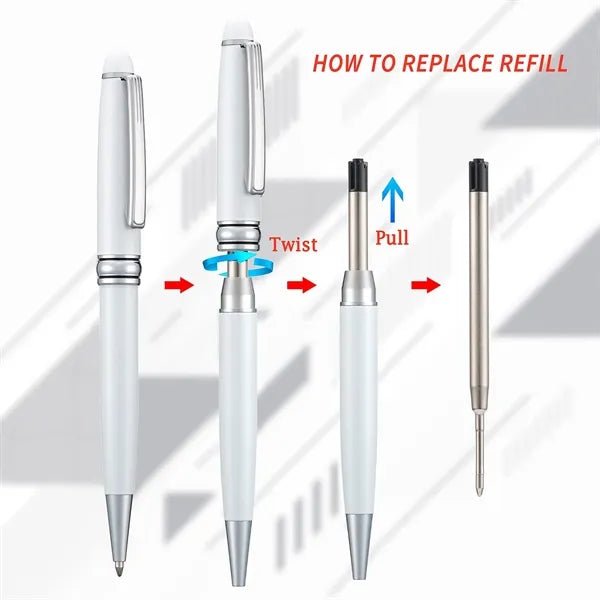 White Ballpoint Pens