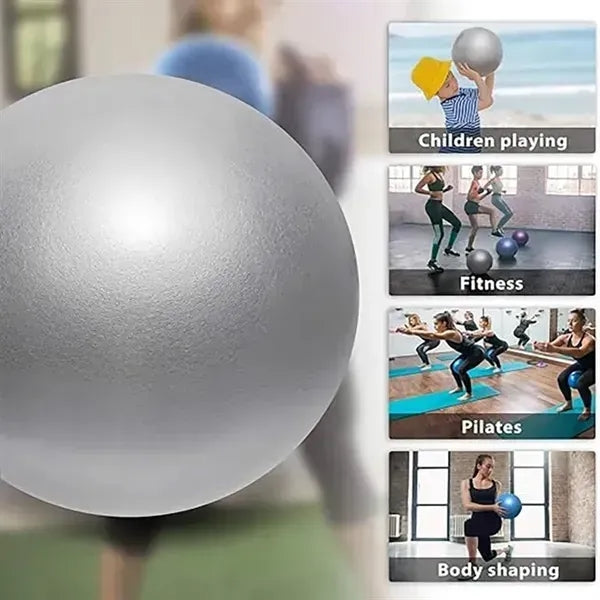 Anti-Burst Yoga Ball: Stability & Fitness Trainer