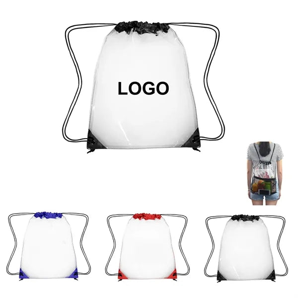 Clear Drawstring Backpack