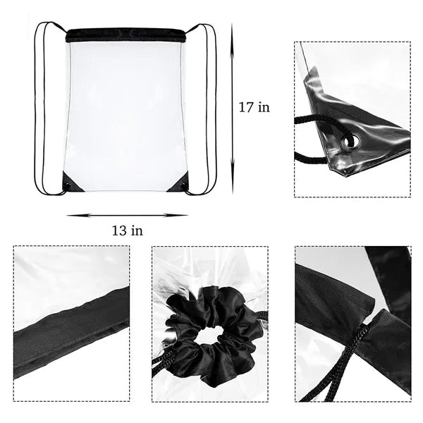 Clear Drawstring Backpack
