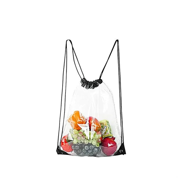 Clear Drawstring Backpack