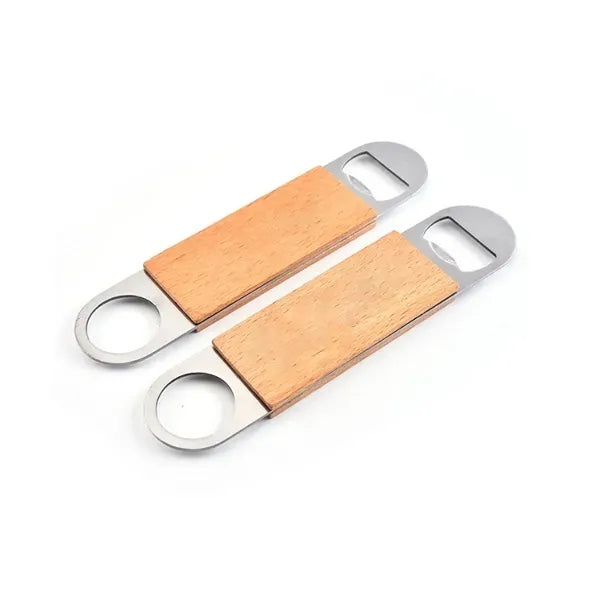 Premium Large Wood Bottle Opener: Durable, Stylish, Easy Gri