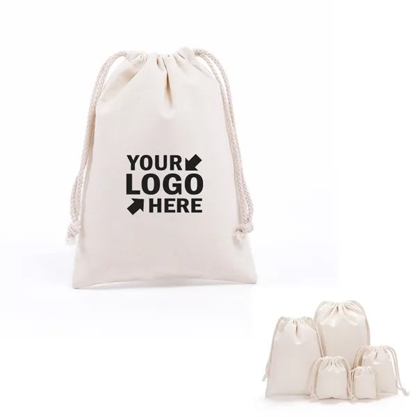 Durable Cotton Canvas Drawstring Bag