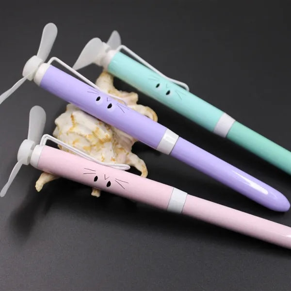 Portable Multi-Function Fan Ballpoint Pen