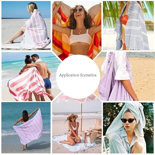 Soft Cotton Beach Towel