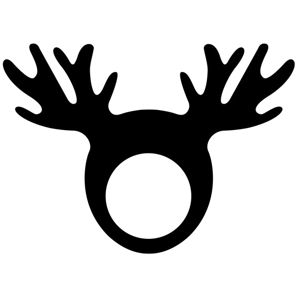 Large Antlers Foam Visor