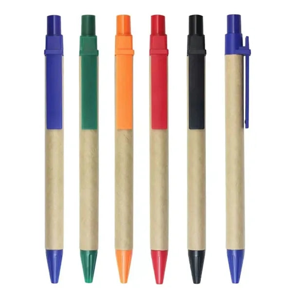 Kraft Paper Barrel Ballpoint Pen