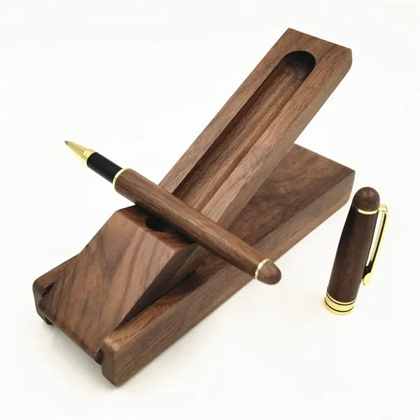 Wooden Case W/ Ballpoint Pen Signature Business Gift Set