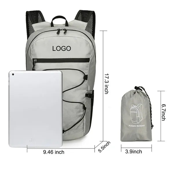 Ultralight Folding Pocket Travel Backpack
