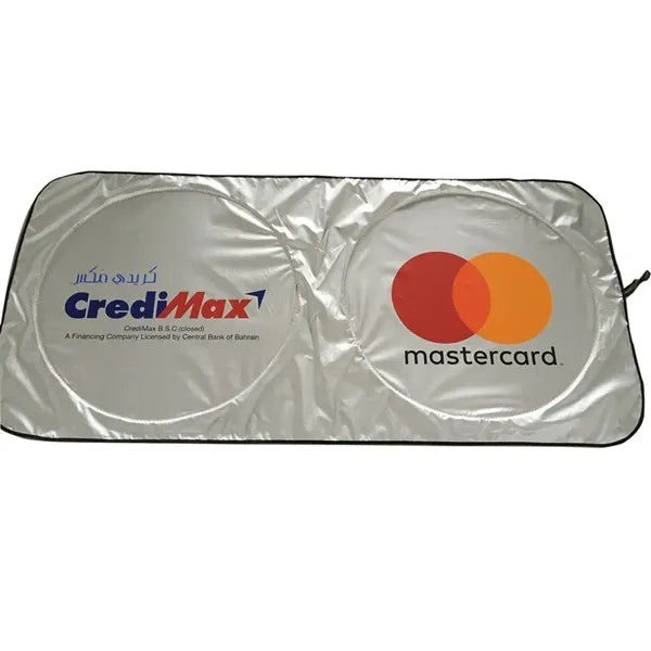Car Windshield Sun Shade with Pouch