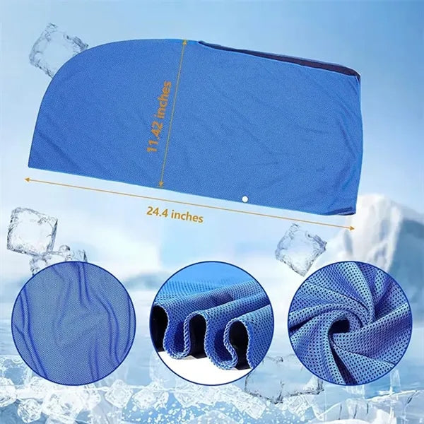 Cooling Hoodie Towels Absorbent Quick Drying Sweat Wraps