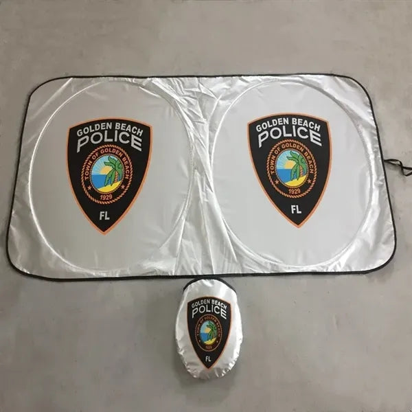 Car Windshield Sun Shade with Pouch